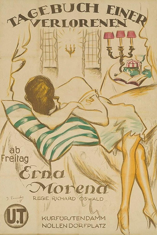 Movie poster for Diary of a Lost Woman (1918)