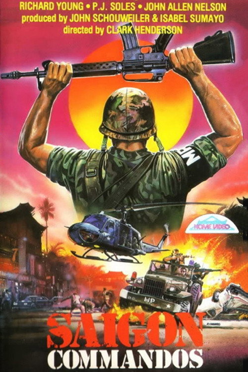 Movie poster for Saigon Commandos (1988)