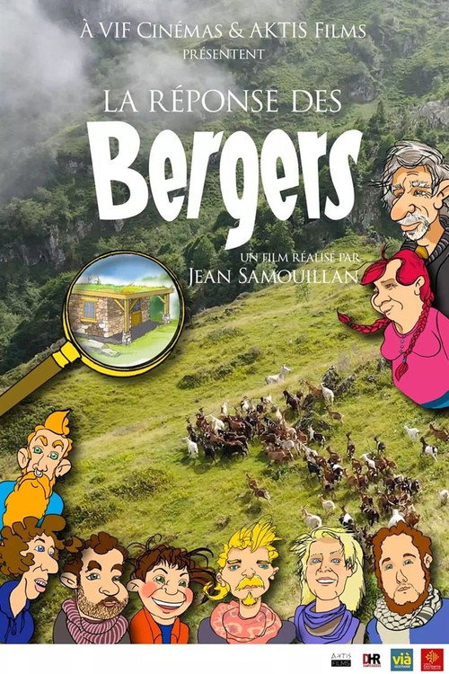 Movie poster for La Réponse des bergers (2024)