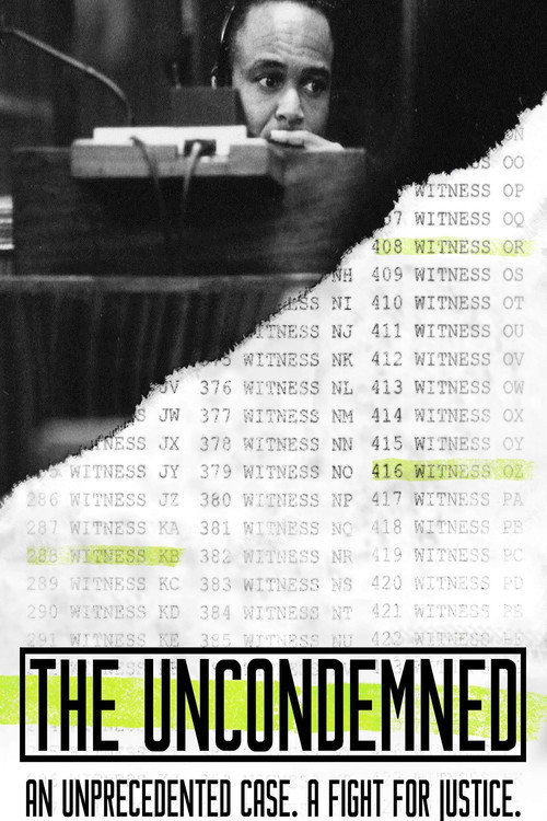 Movie poster for The Uncondemned (2016)