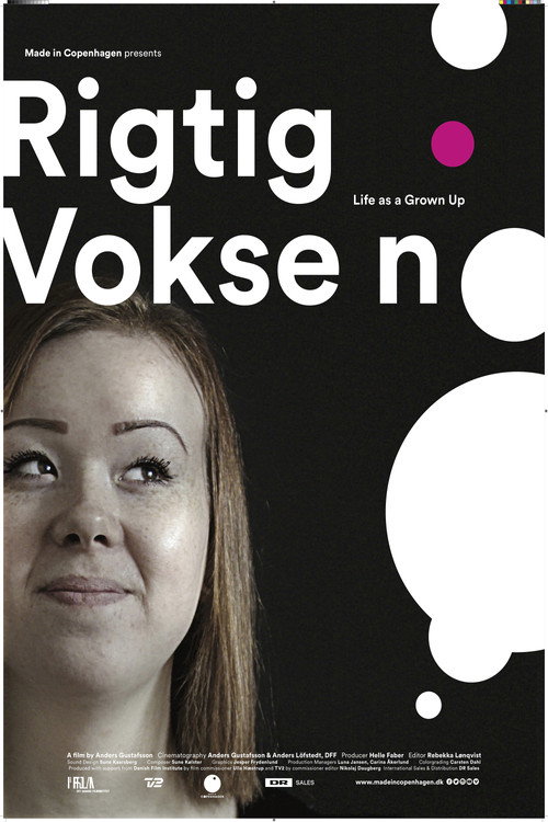 Movie poster for Rigtig Voksen (2017)