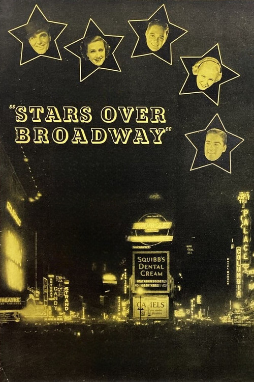 Movie poster for Stars Over Broadway (1935)