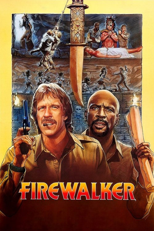 Movie poster for Firewalker (1986)