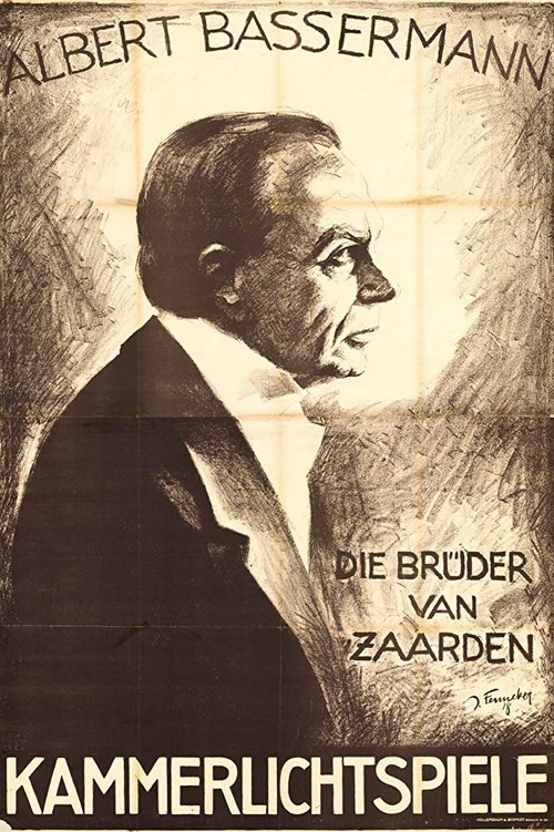 Movie poster for Die Brüder von Zaarden (1918)