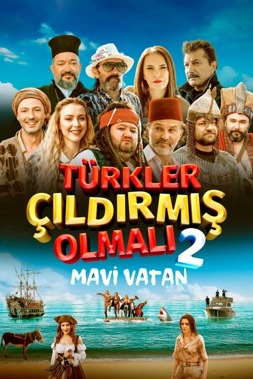 Movie poster for The Turks Must Be Crazy 2: Blue Homeland (2024)