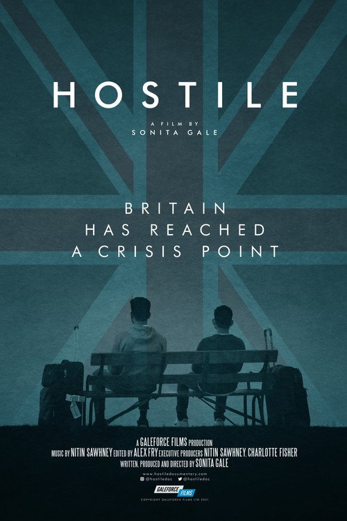 Movie poster for Hostile (2021)