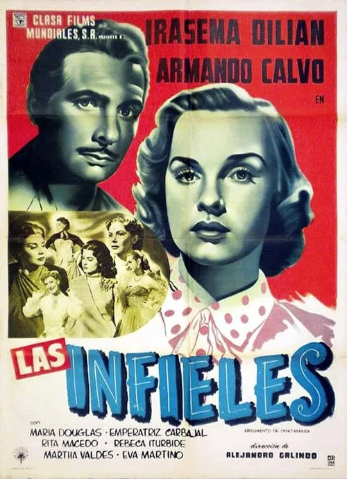Movie poster for Las infieles (1953)