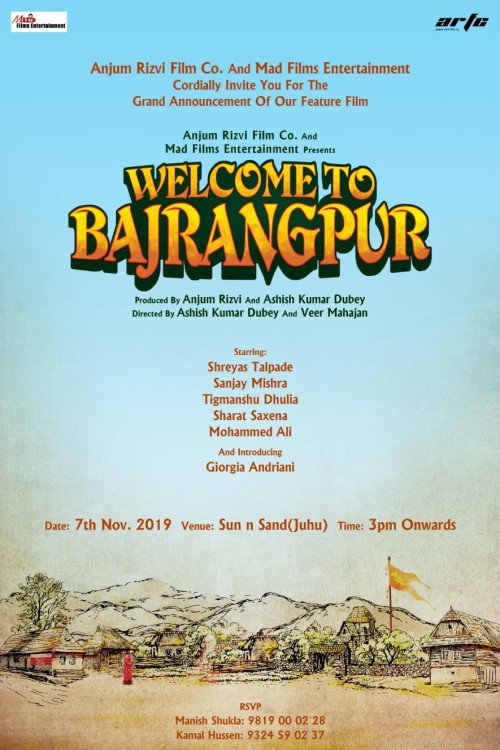 Movie poster for Welcome to Bajrangpur