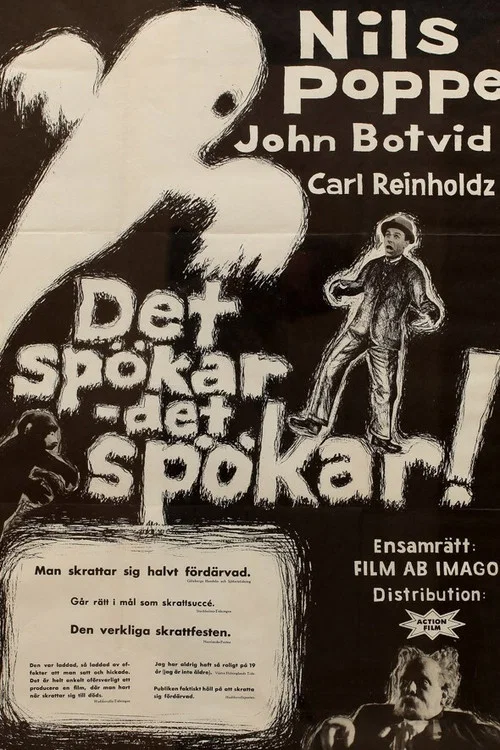 Movie poster for Det spökar - det spökar... (1943)
