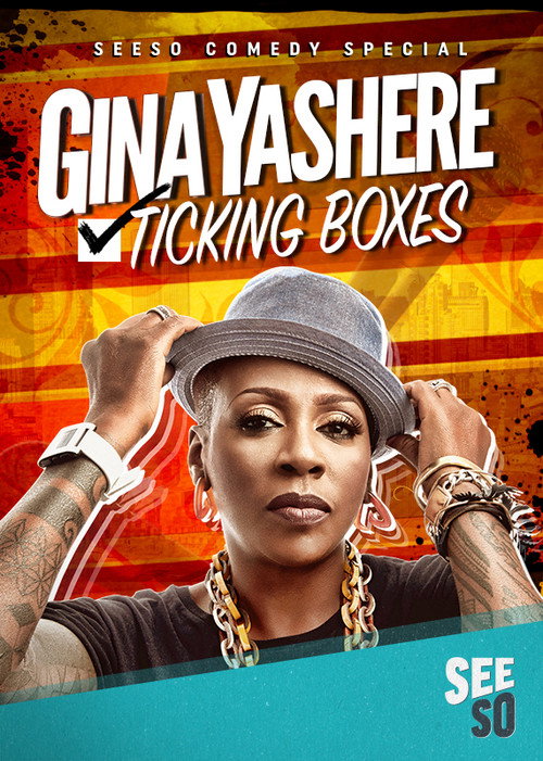 Movie poster for Gina Yashere: Ticking Boxes (2017)