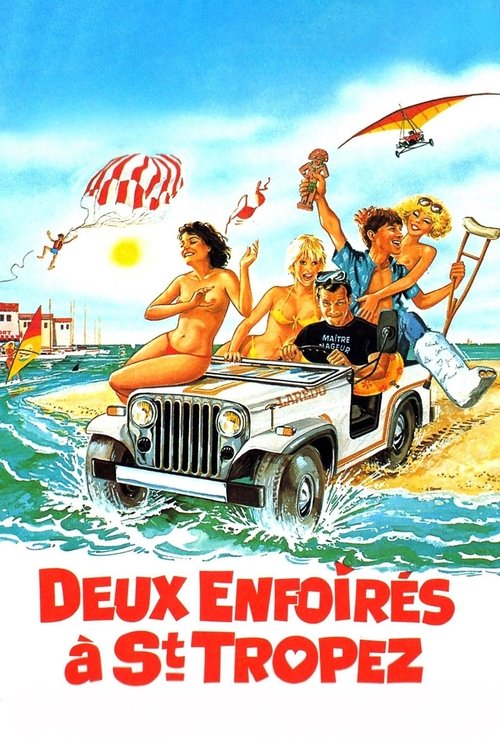 Movie poster for Two Bastards in Saint-Tropez (1986)