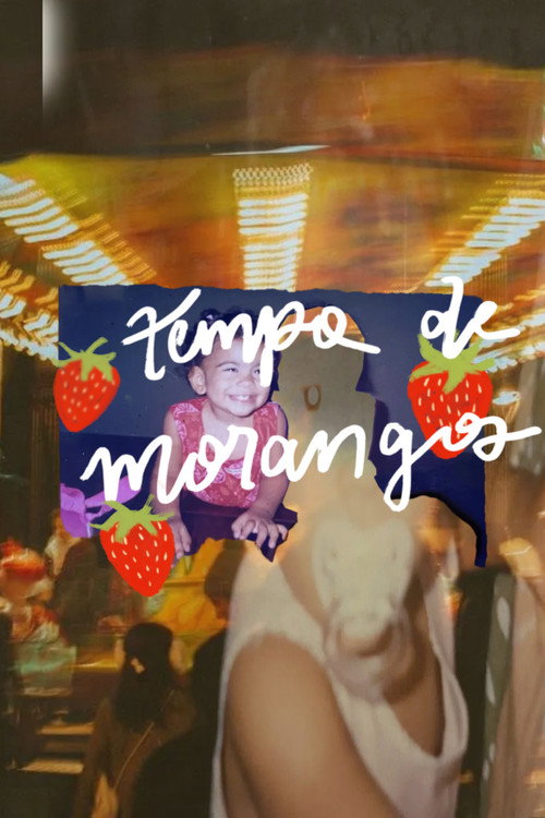 Movie poster for tempo de morangos (2025)