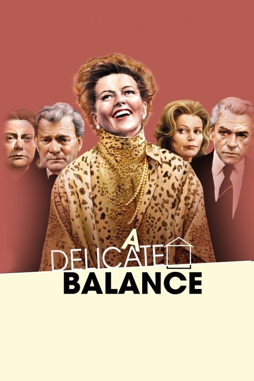 Movie poster for A Delicate Balance (1973)
