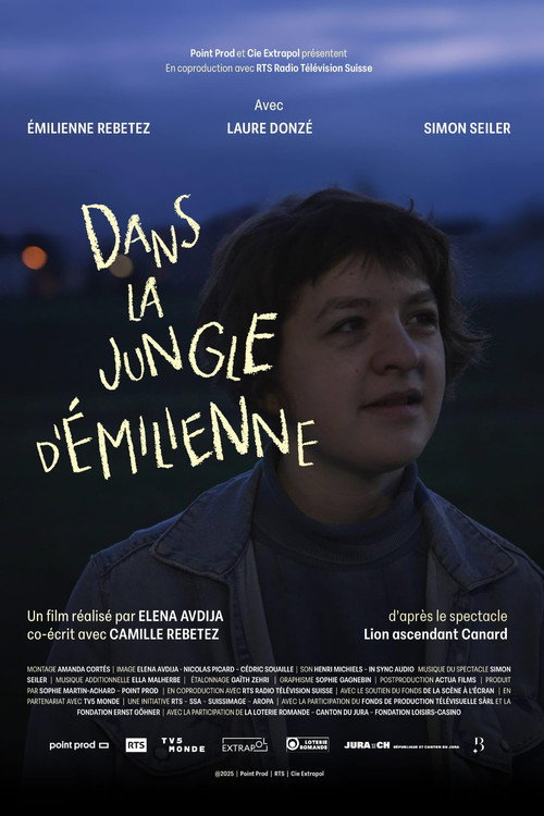 Movie poster for Dans la jungle d'Émilienne (2025)
