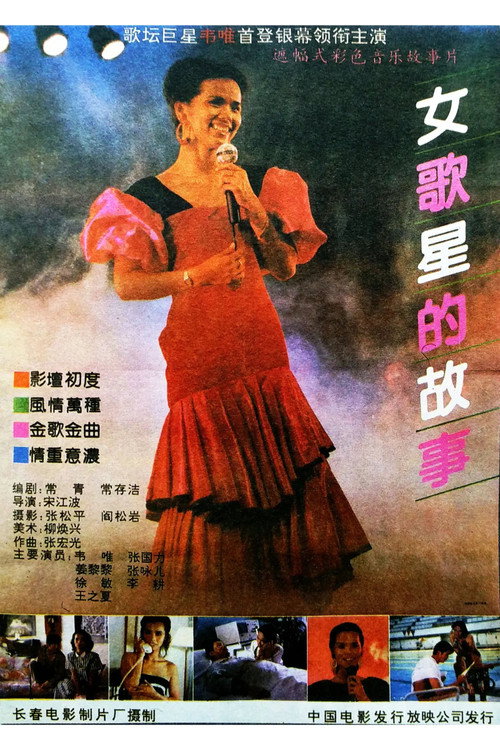 Movie poster for 女歌星的故事 (1991)