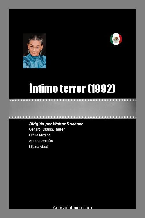Movie poster for Íntimo terror (1992)