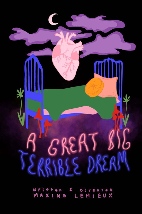 Movie poster for A Great Big Terrible Dream (2022)
