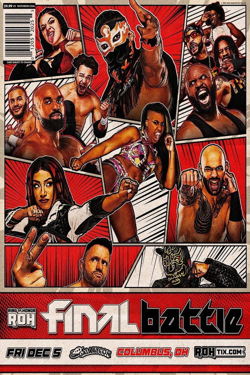 Movie poster for ROH Final Battle 2025 (2025)