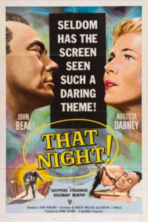 Movie poster for That Night! (1957)