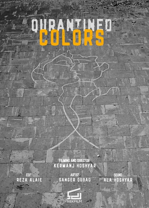 Movie poster for Qurantined colors