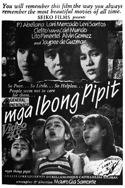 Movie poster for Mga Ibong Pipit (1984)