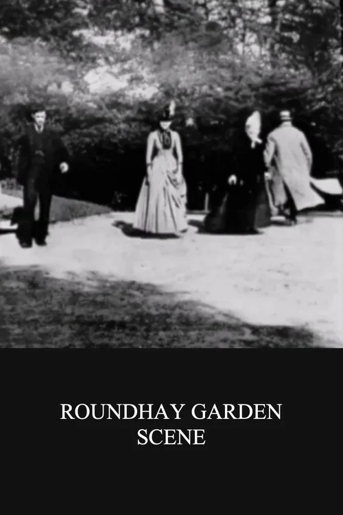 Movie poster for Roundhay Garden Scene (1888)