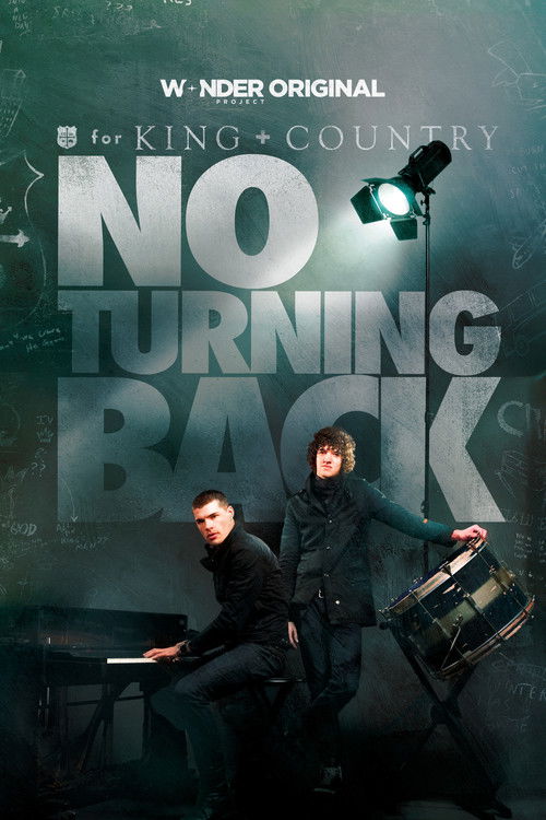 Movie poster for for KING + COUNTRY: NO TURNING BACK (2025)