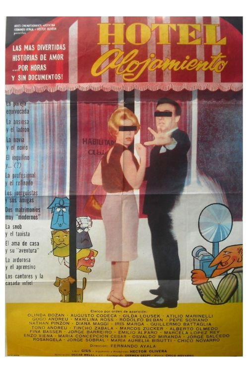 Movie poster for Hotel alojamiento (1966)