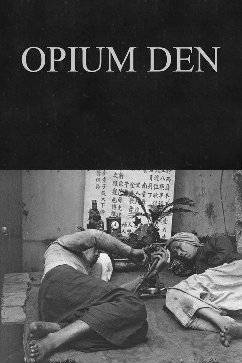 Movie poster for Opium Den (1899)