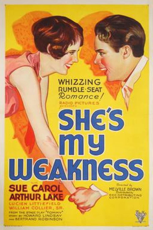 Movie poster for She's My Weakness (1930)