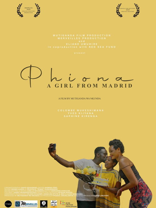 Movie poster for Phiona, a girl from Madrid (2025)