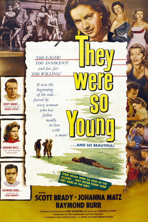 Movie poster for They Were So Young (1954)