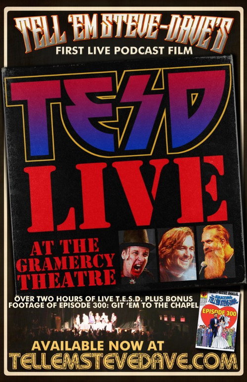 Movie poster for Tell 'Em Steve-Dave: Live at the Gramercy Theatre (2017)