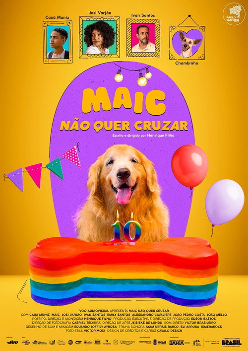 Movie poster for Maic Não Quer Cruzar