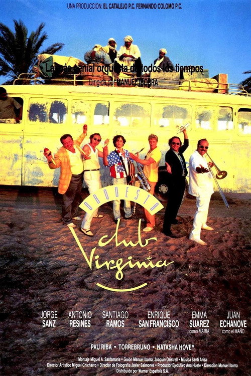 Movie poster for Orquesta Club Virginia (1992)