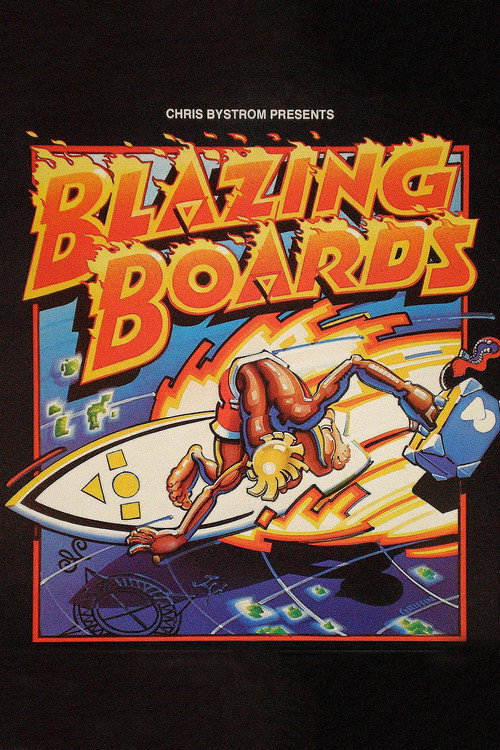 Movie poster for Blazing Boards (1985)