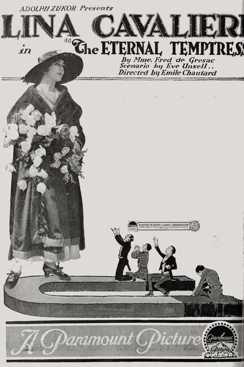 Movie poster for The Eternal Temptress (1917)