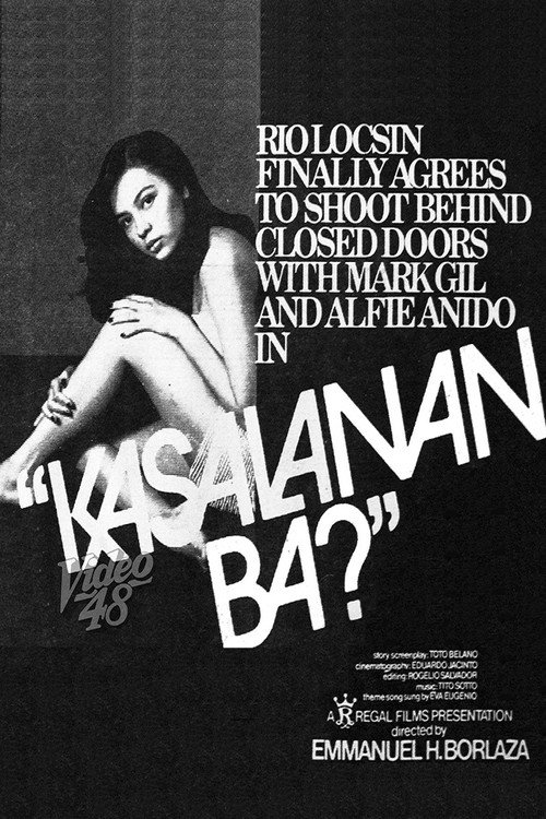 Movie poster for Kasalanan Ba? (1981)