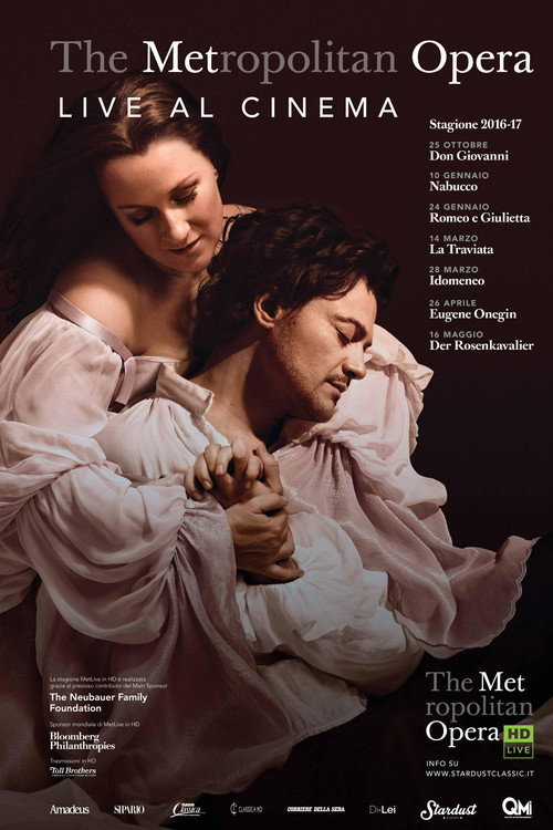 Movie poster for The Metropolitan Opera: Roméo et Juliette (2017)
