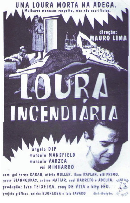 Movie poster for Loura Incendiária (1996)