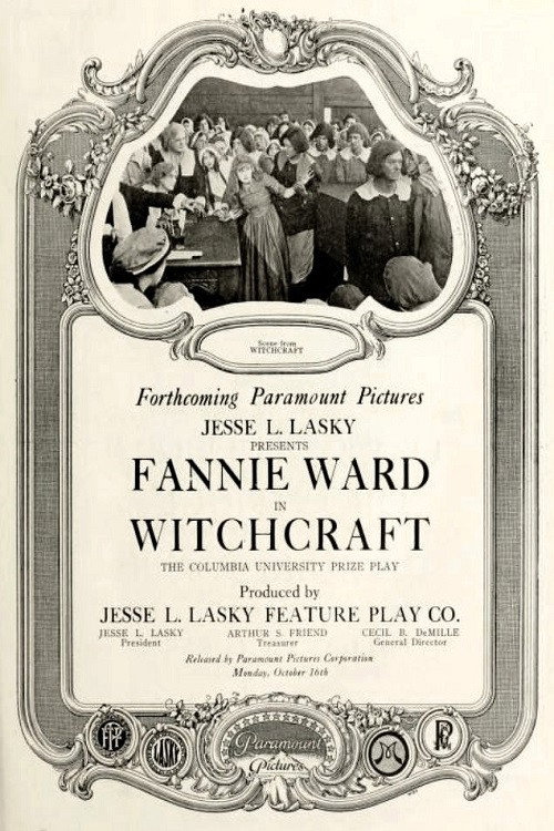 Movie poster for Witchcraft (1916)