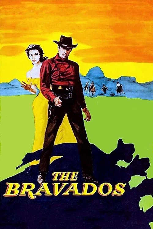 Movie poster for The Bravados (1958)