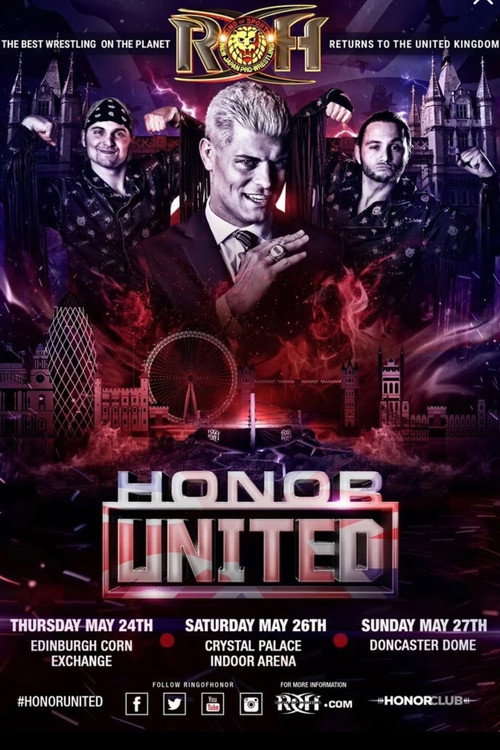 Movie poster for ROH Honor United: Doncaster (2018)