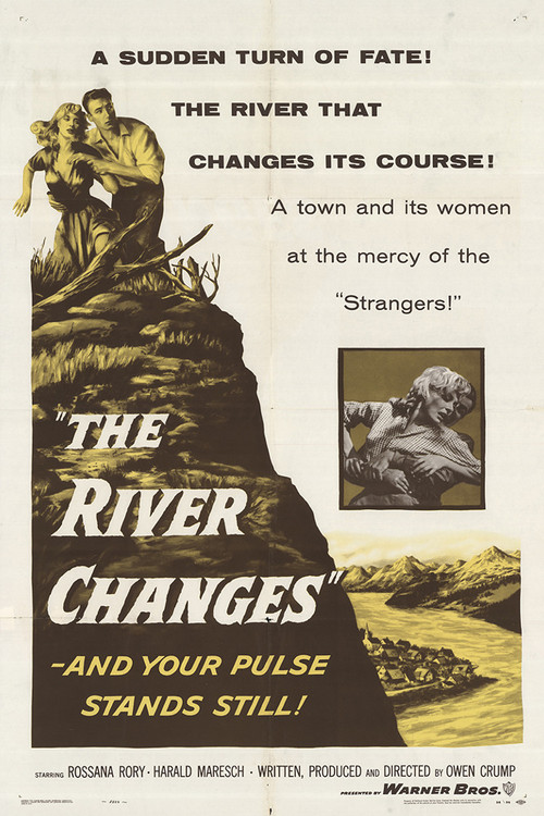 Movie poster for The River Changes (1956)
