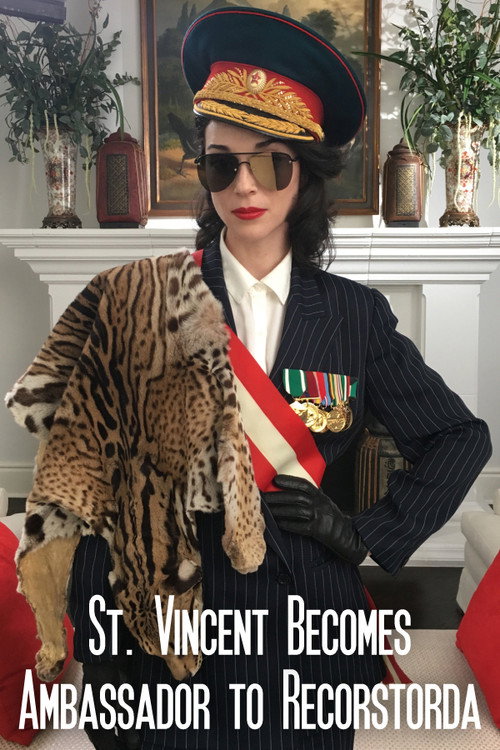 Movie poster for St. Vincent Becomes Ambassador to Recorstorda (2017)