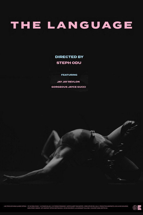 Movie poster for The Language (2023)