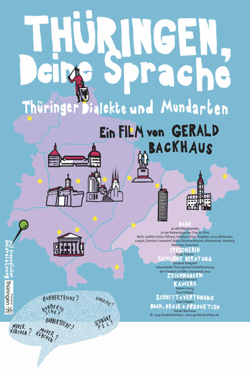 Movie poster for Thüringen, Deine Sprache (2019)