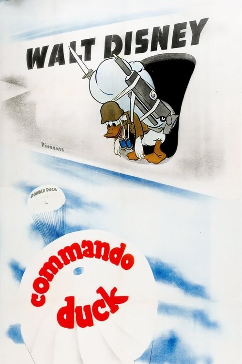 Movie poster for Commando Duck (1944)