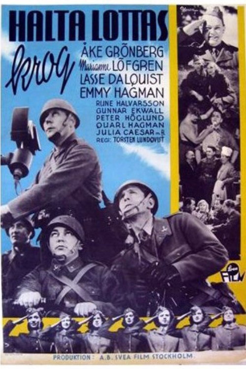 Movie poster for Halta Lottas krog (1942)