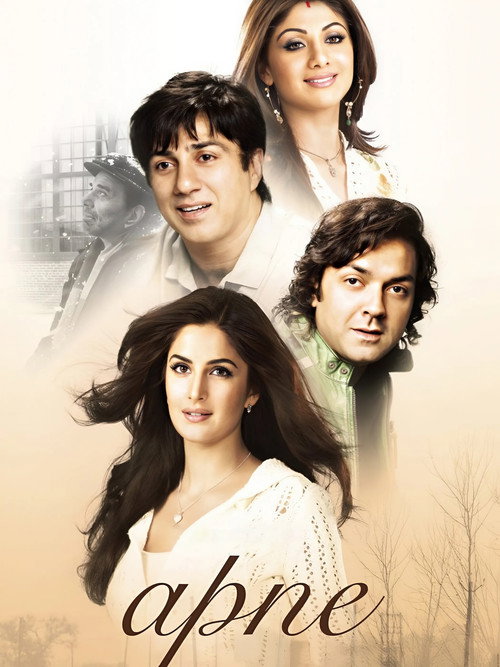 Movie poster for Apne (2007)